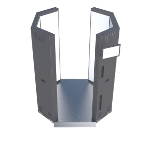 Walk-through security scanner